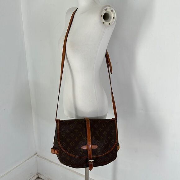 Louis Vuitton Handbags - Vintage Louis Vuitton Double Flap Crossbody Bag